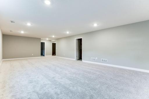 Imagine all the possibilities, what will you do with all this space? Photo of model home, color and options will vary.