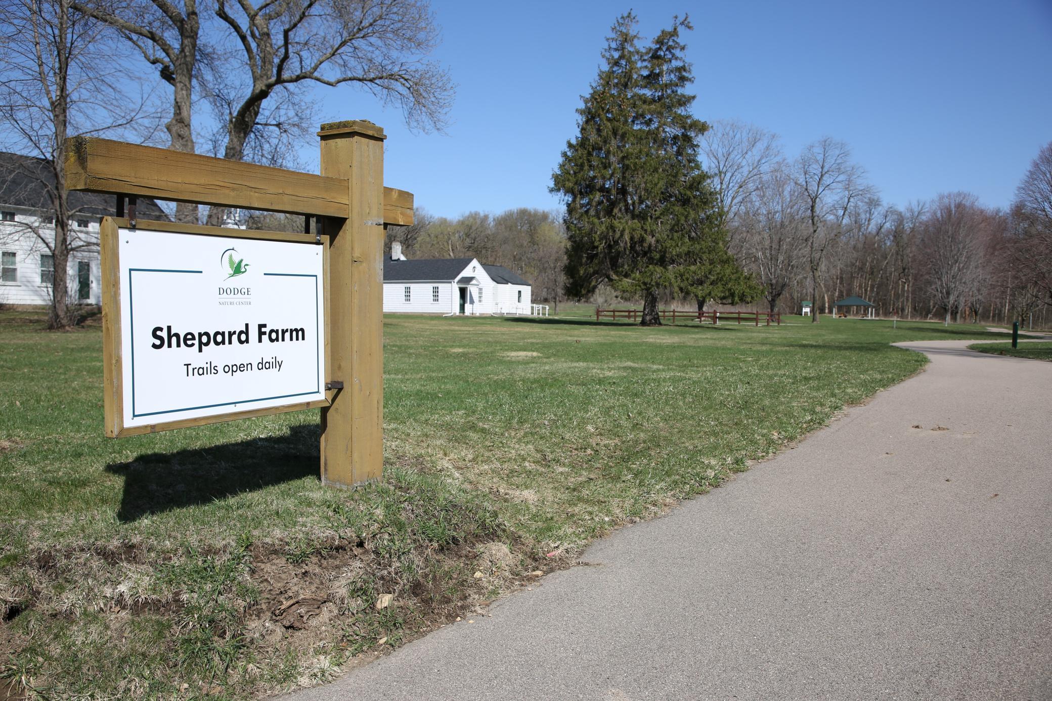Dodge Nature Center at Shepard Farm is 1.5 miles away and offers wooded trails open to the public year-round.