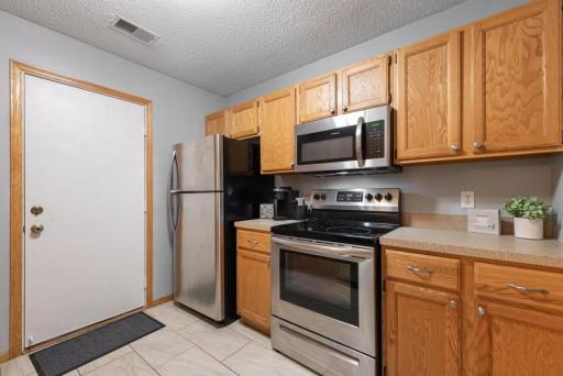 Easy access from garage to kitchen for all your groceries.