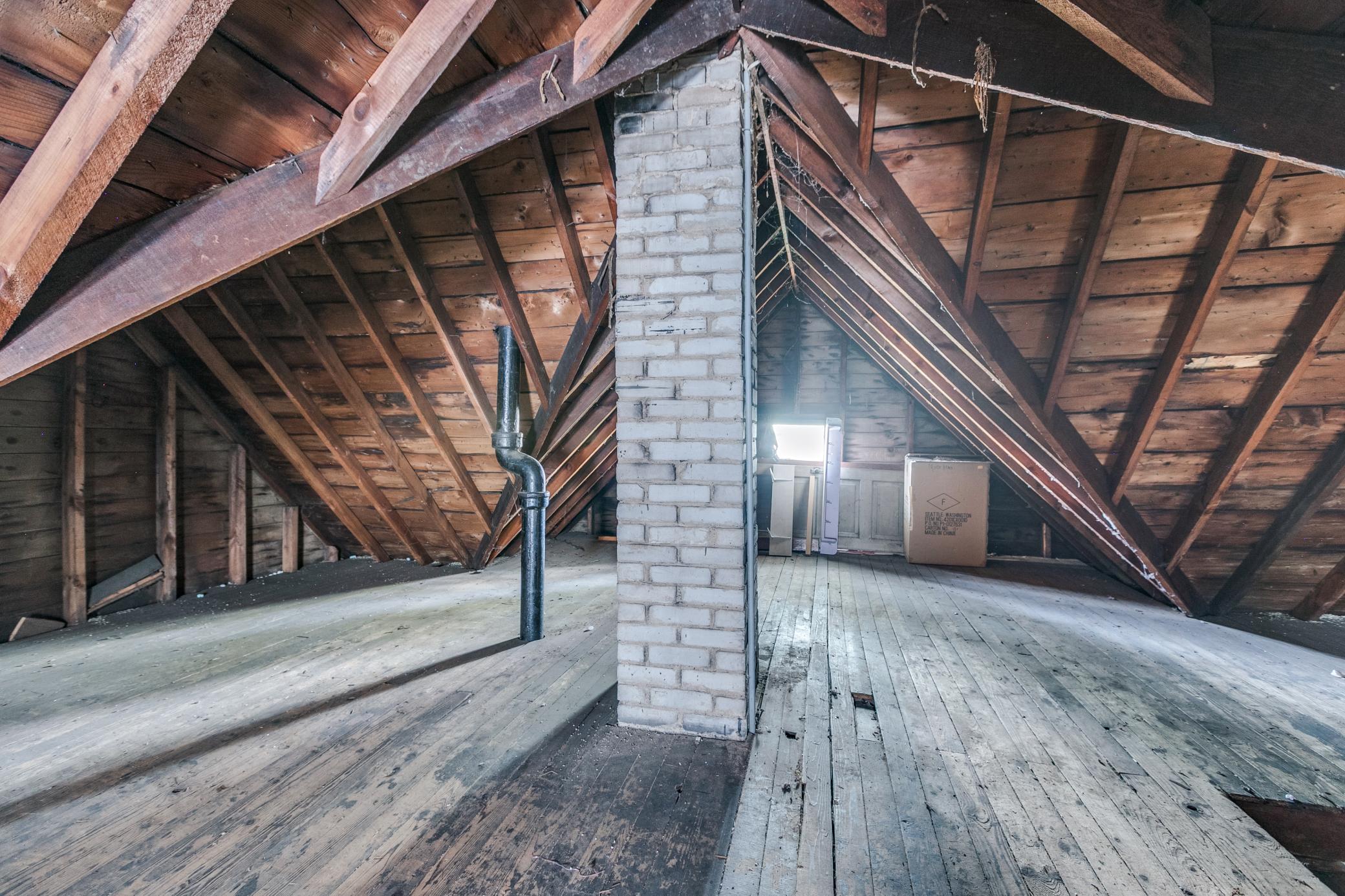 3rd level attic space. Go ahead and finish for additional space or just use for storage.