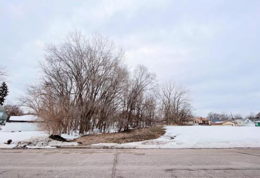 Street view of lot from Mackubin Street.