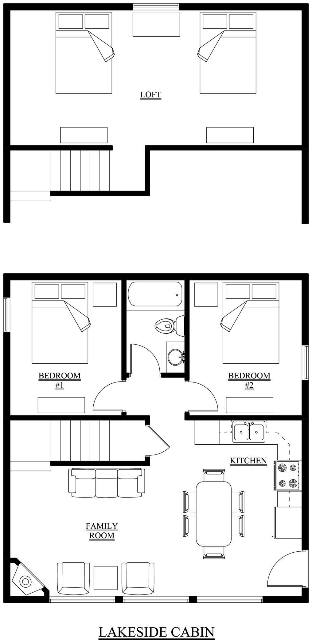 BROPHY LAKE LAKESIDE CABIN