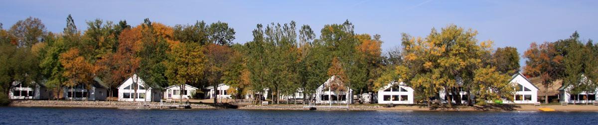 Brophy Lake Resort lakefront