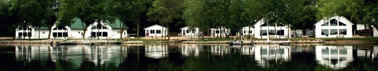 Brophy Lake Resort shoreline