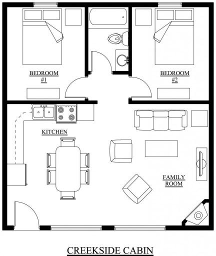 BROPHY LAKE CREEKSIDE CABIN