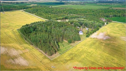 Aerial Map -Property Lines are Approximate