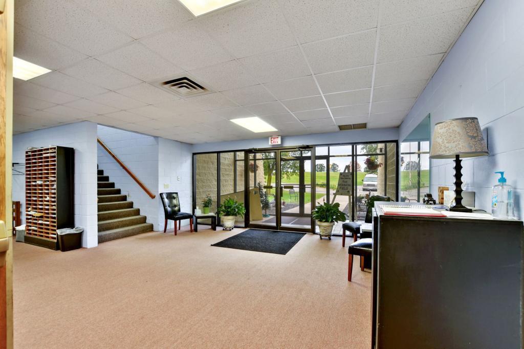 Entryway looking out