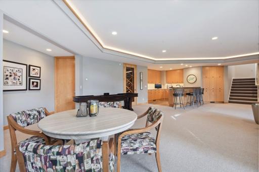 Plenty of space for game tables.