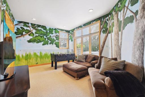 Lower level bedroom, playroom, exercise, flex room