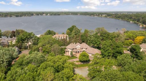 Just steps away from the lake and swimming beach