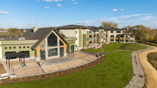 Aerial Shots of Hill Farm Condominiums - October 2023