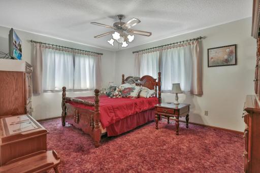 Master bedroom could use some updating but nice size room.