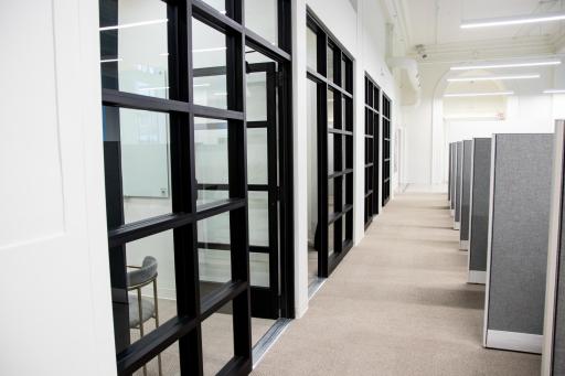 Hallway showing Private Offices and Meeting Space_First Floor