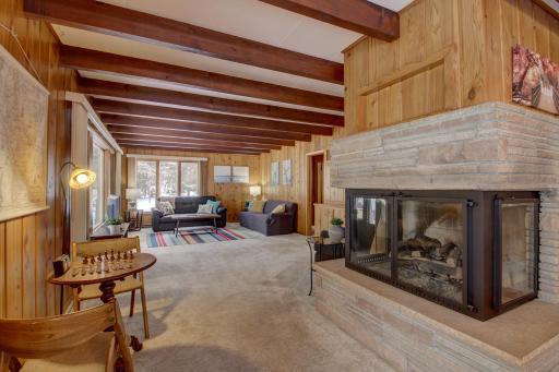 View from Dining Room to Living Room