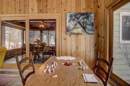 3 Season Porch to Dining Room