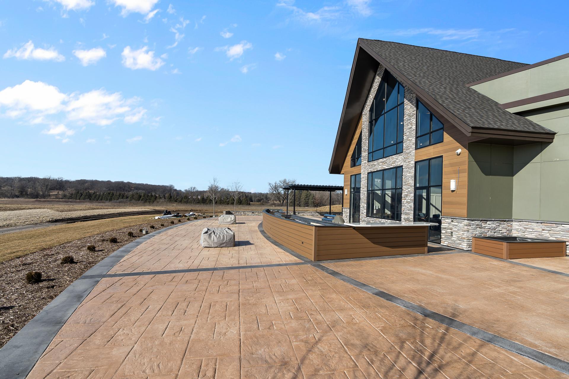 Club Patio at Hill Farm Condominiums