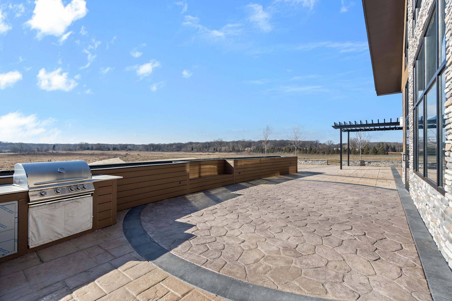 Club Patio at Hill Farm Condominiums