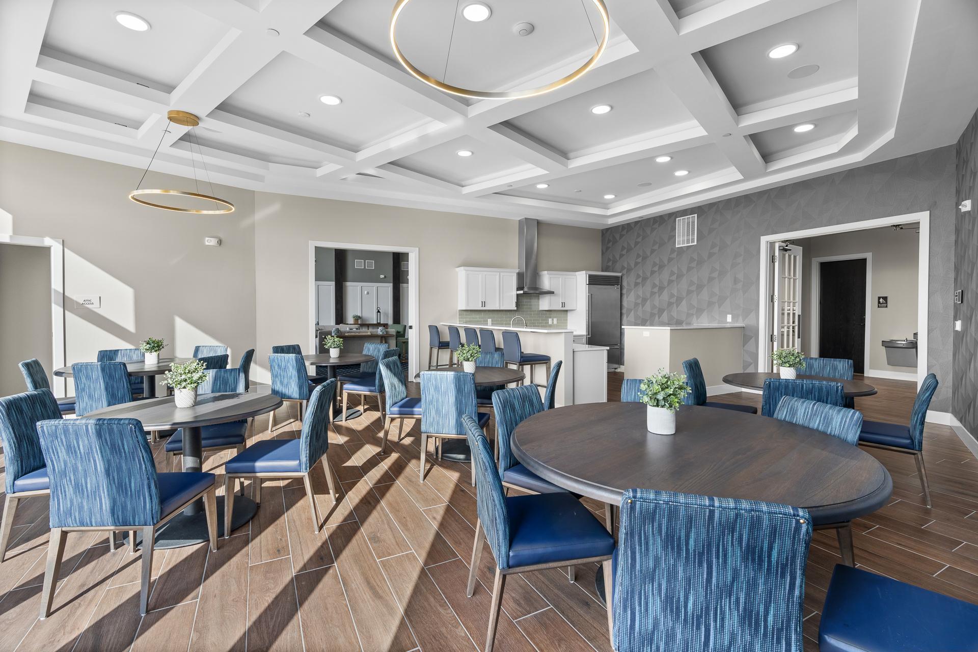 Party Room at Hill Farm Condominiums