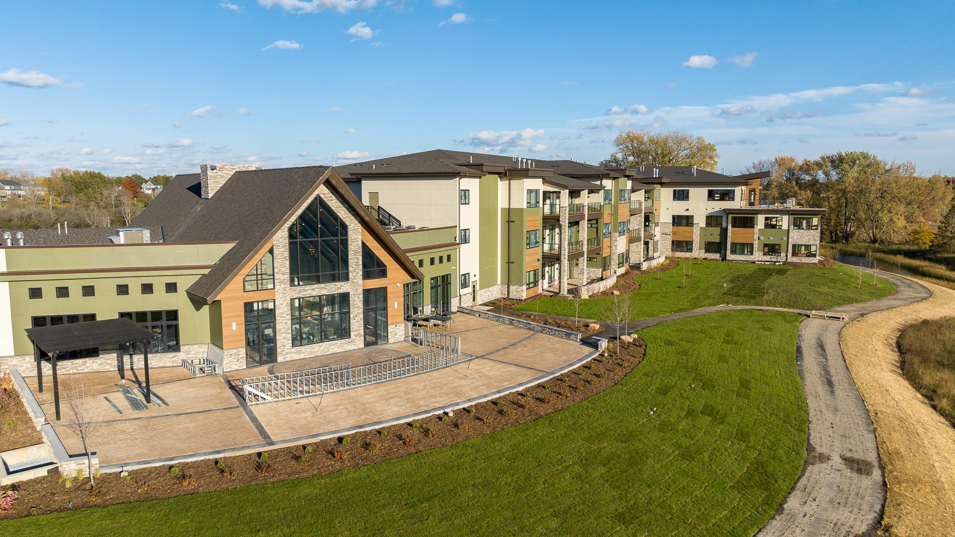 Aerial Shots of Hill Farm Condominiums - October 2023