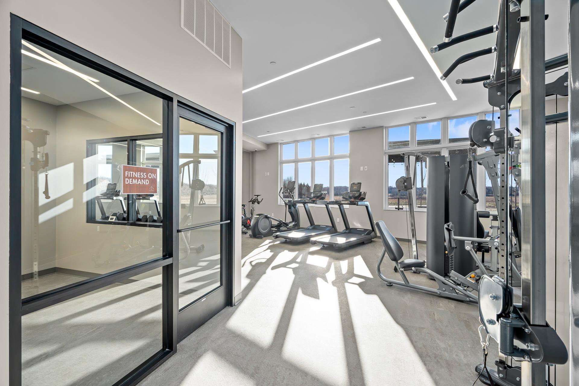 Our Fitness Studio at Hill Farm Condominiums