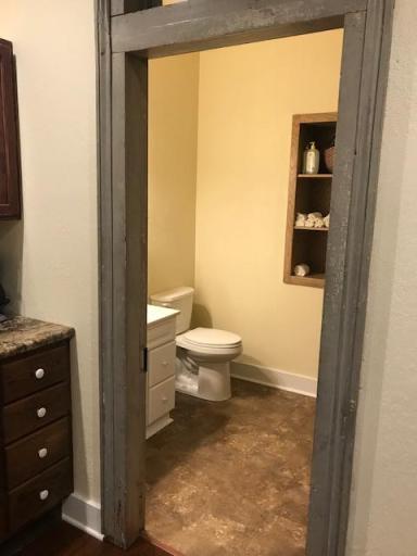 Photo for 109 Parkway Avenue N, Lanesboro, MN 55949 - Listing #6162182 Original door to judges chambers is used for the High Court Loft restroom