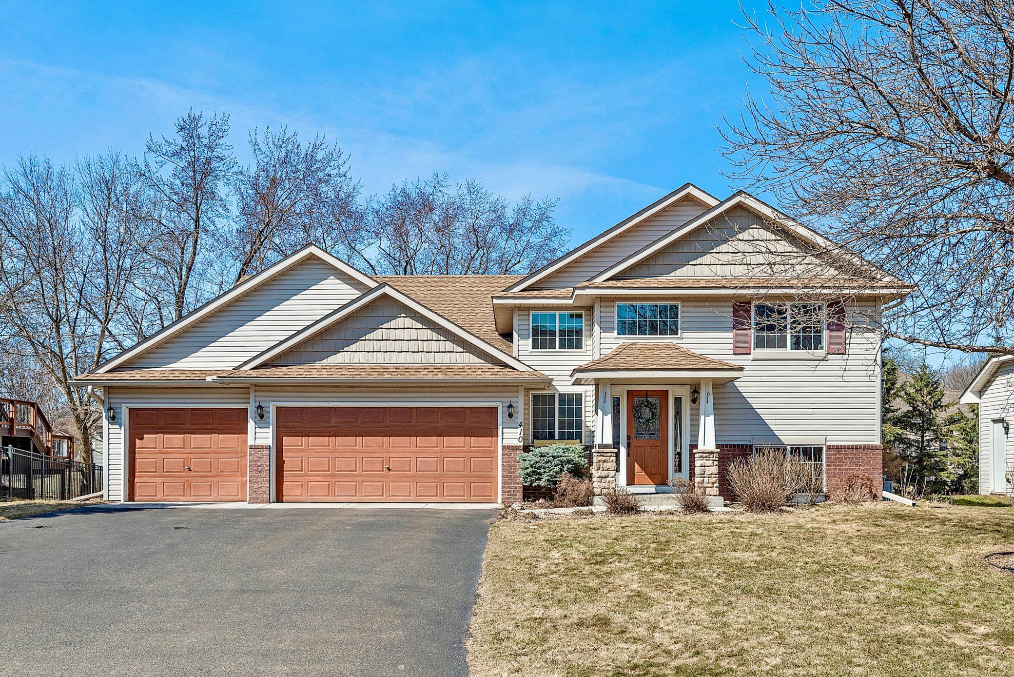 Photo for 410 Lancaster Lane N, Champlin, MN 55316 - Listing #6184032 Welcome to 410 Lancaster in Champlin! 4 bed 3 bath 3 car garage split entry home that's located on a cul-de-sac!