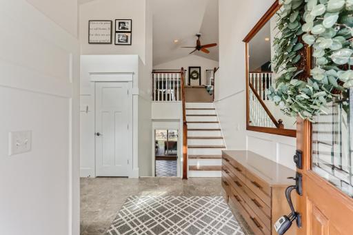 Photo for 410 Lancaster Lane N, Champlin, MN 55316 - Listing #6184032 Wow! Check out this entryway! Large and vaulted, plenty of room for your guests coming and going.