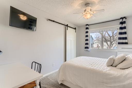 Photo for 410 Lancaster Lane N, Champlin, MN 55316 - Listing #6184032 This second bedroom has fresh paint and brand new carpet!
