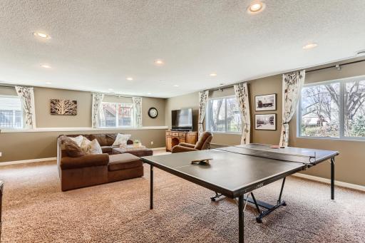 Photo for 410 Lancaster Lane N, Champlin, MN 55316 - Listing #6184032 This large family room is perfect for entertaining!