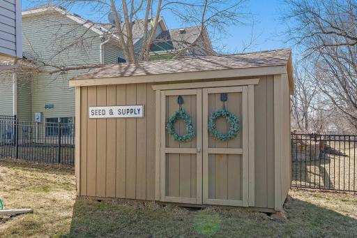 Photo for 410 Lancaster Lane N, Champlin, MN 55316 - Listing #6184032 Need additional storage? This shed has you covered!