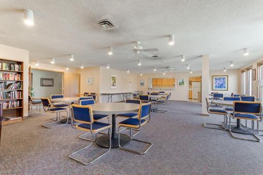 Entertaining/Card area next to kitchen.