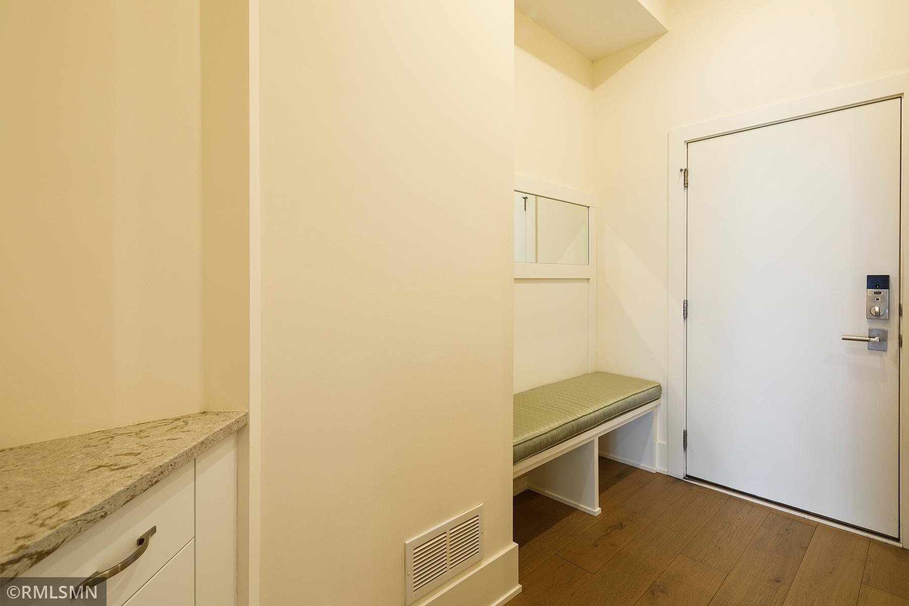 Entrance from Garage