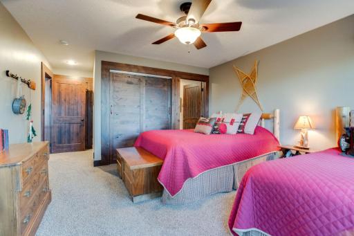 Guests can enjoy the amenity of ensuite bathrooms in each bedroom.