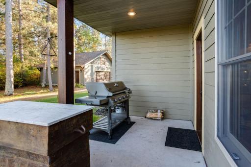 Covered Patio To Withstand All Weather Elements
