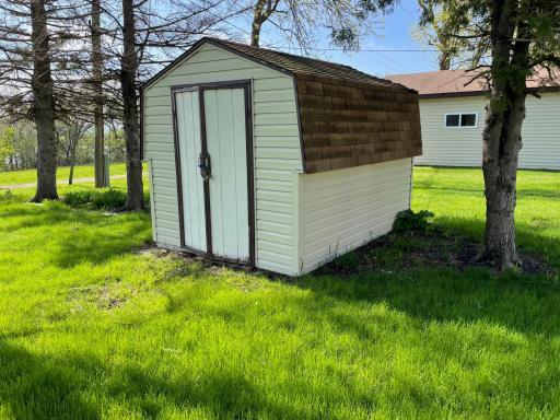 Storage Shed in the backyard