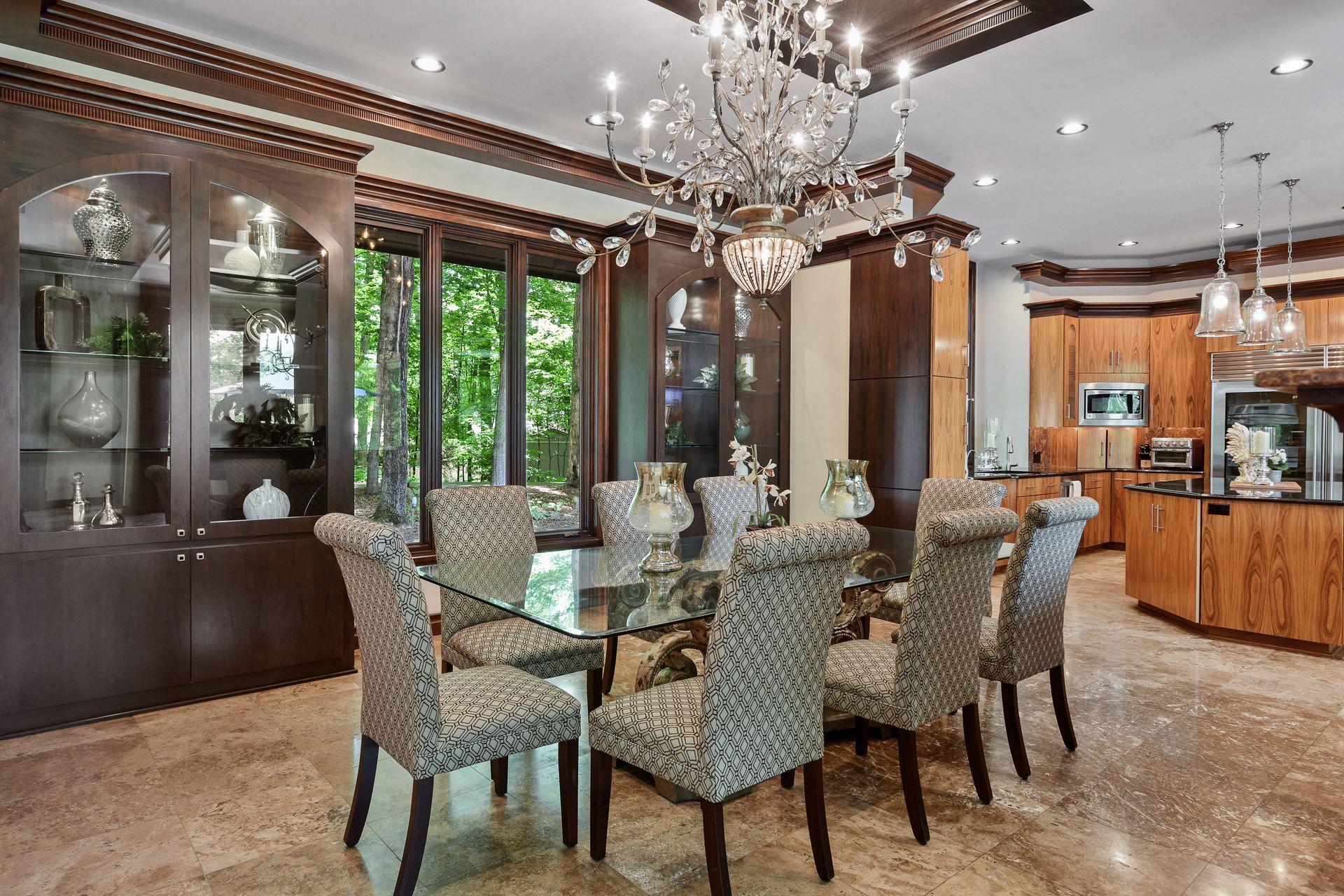 Formal dining space