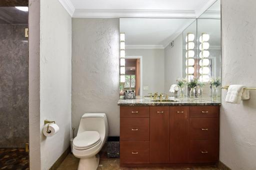 Lower level 3/4 bath