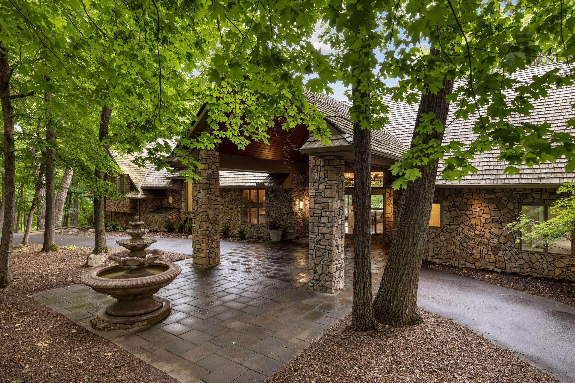 Fabulous wooded lot! Space on side of home for playset or grassy area.