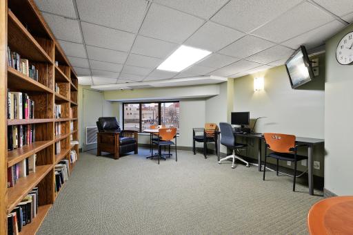 78 10th Sreet Unit #1907 - 2nd Floor media room with internet access - located near laundry area.