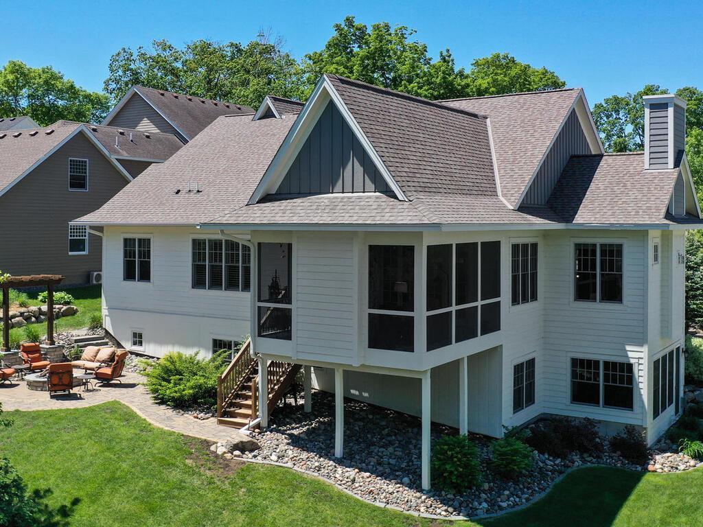 Rear view 244 Broadway Ave N Wayzata MN 55391