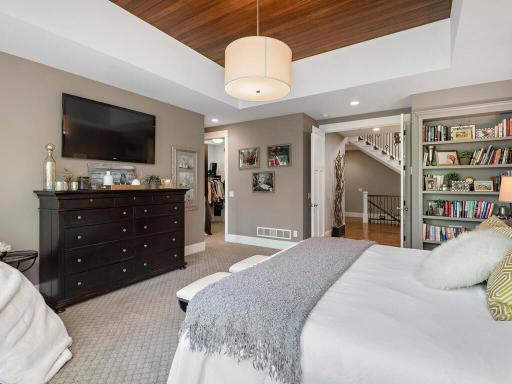 8' ft double doors and private hall welcome you to your retreat. 244 Broadway Ave N Wayzata MN 55391