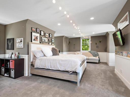 Bedroom #2 of 4 - 704 sqft Junior Suite! A teens paradise! BONUS! Add future kitchenette on the west or east side of the suite! #Clients #ExecutiveRecruits #Guests #Teens and #Tweens 244 Broadway Ave N, Wayzata, MN 55391