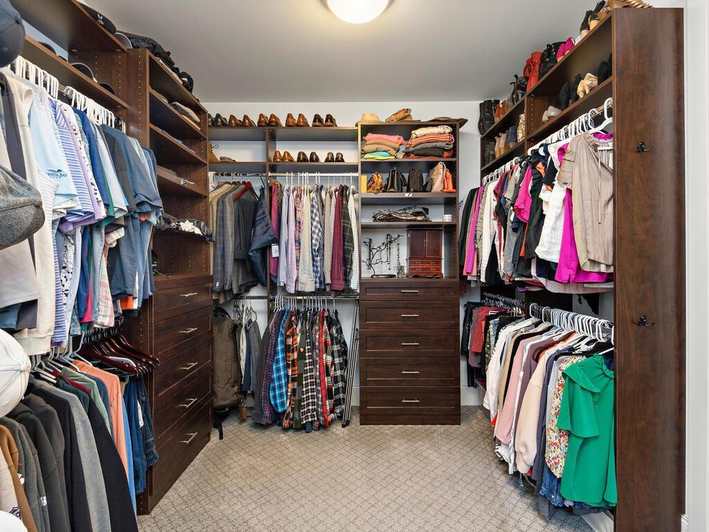 Primary Suite offers custom built-ins. There are more on the opposite side of the room! 244 Broadway Ave N Wayzata MN 55391