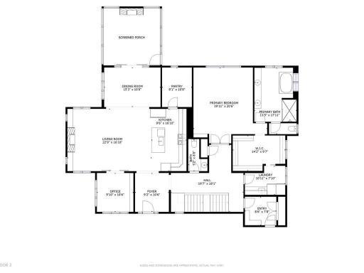 Main Level Floor Plan 244 Broadway Ave N Wayzata MN 55391