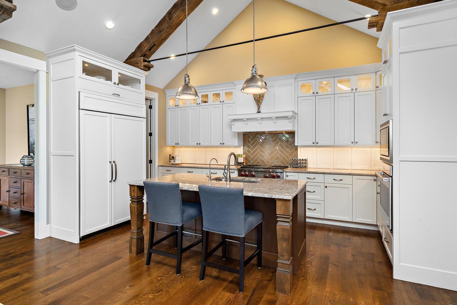 This space was designed to perfection. Indeed, kitchens need to make a statement. Nonetheless, a designer does not need to commandeer the main floor to do so. What they have done here is simply brilliant! 224 Broadway Ave N Wayzata MN 55391