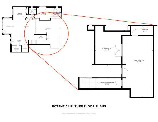 The LL is plumbed for an add'l laundry. Here rests your Radon Mitigation, Reverse Osmosis, Charcoal Filtration Water Softener, Furnace, and Electrical. 244 Broadway Ave N Wayzata MN 55391