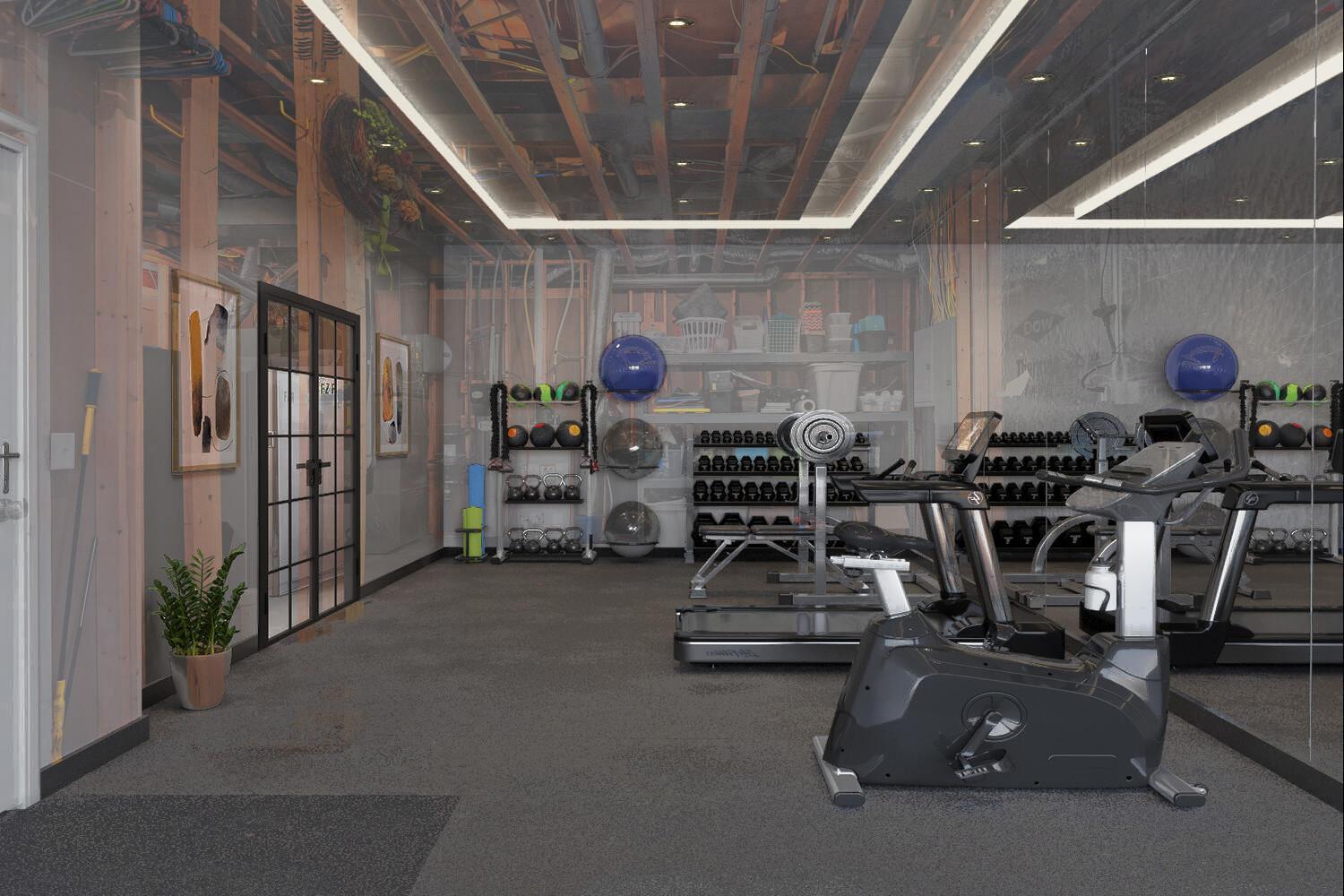 Transform a portion of your massive storage room into a 325 sq/ft Gym...Theater Room.....Golf Sim....You name it! 224 Broadway Ave N, Wayzata, MN 55391