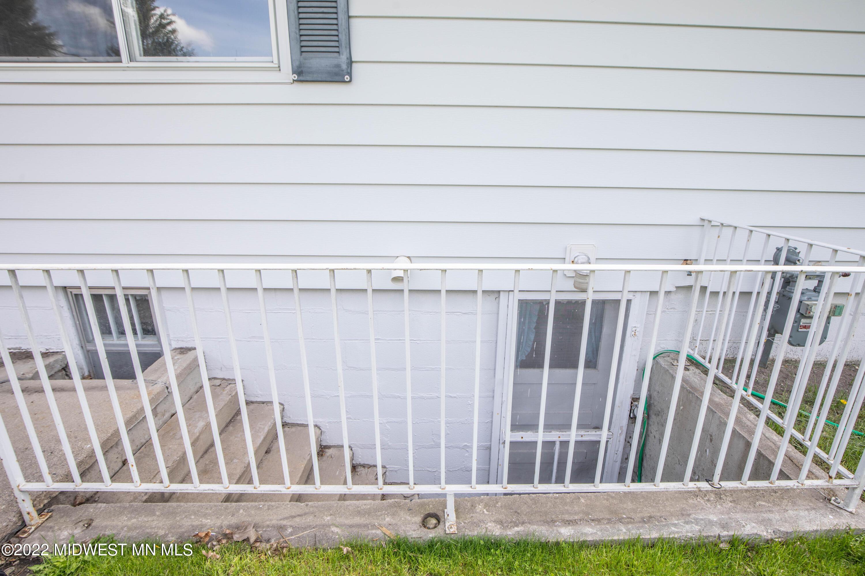Exterior Basement Entrance