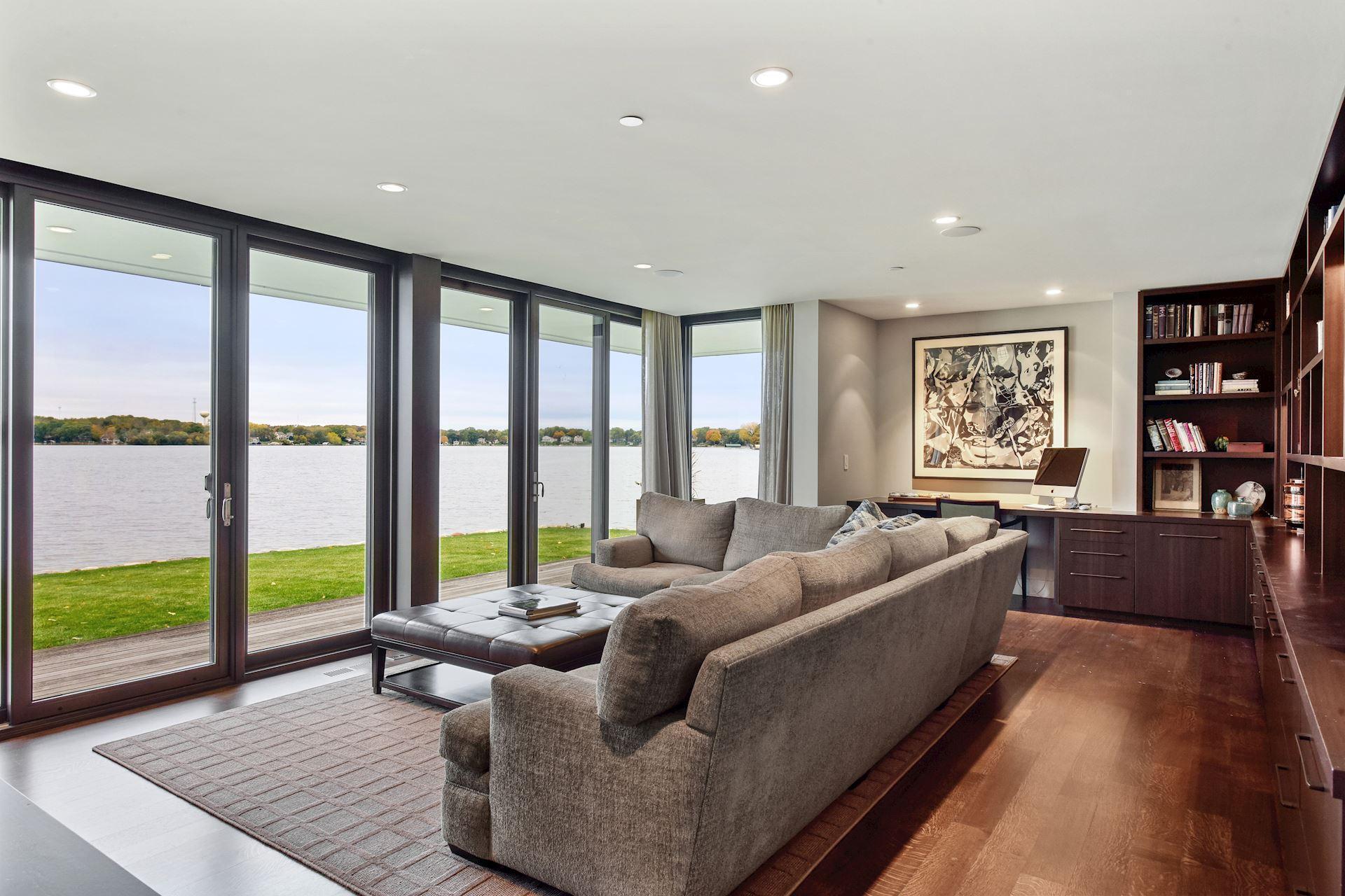 Main floor family room/with quite office space