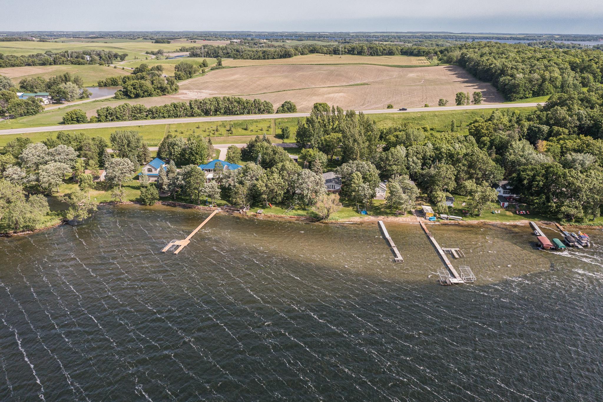 View of property from the lake